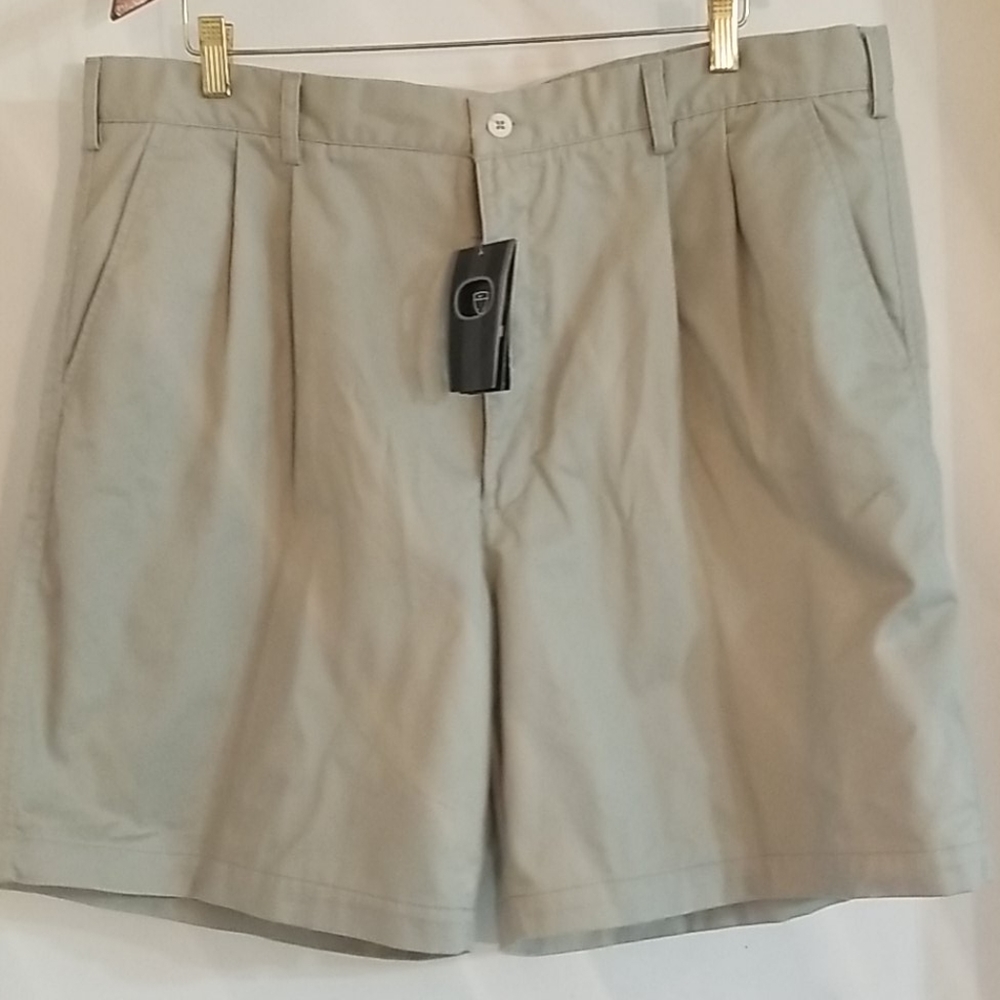 Cotton Twill Golf Shorts